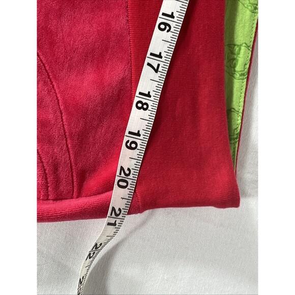 Adidas Velour Joggers XL – Red w/ Pink Undertone, Y2K Streetwear - Picture 11 of 12